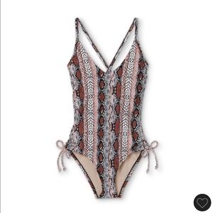 One piece bathing suit